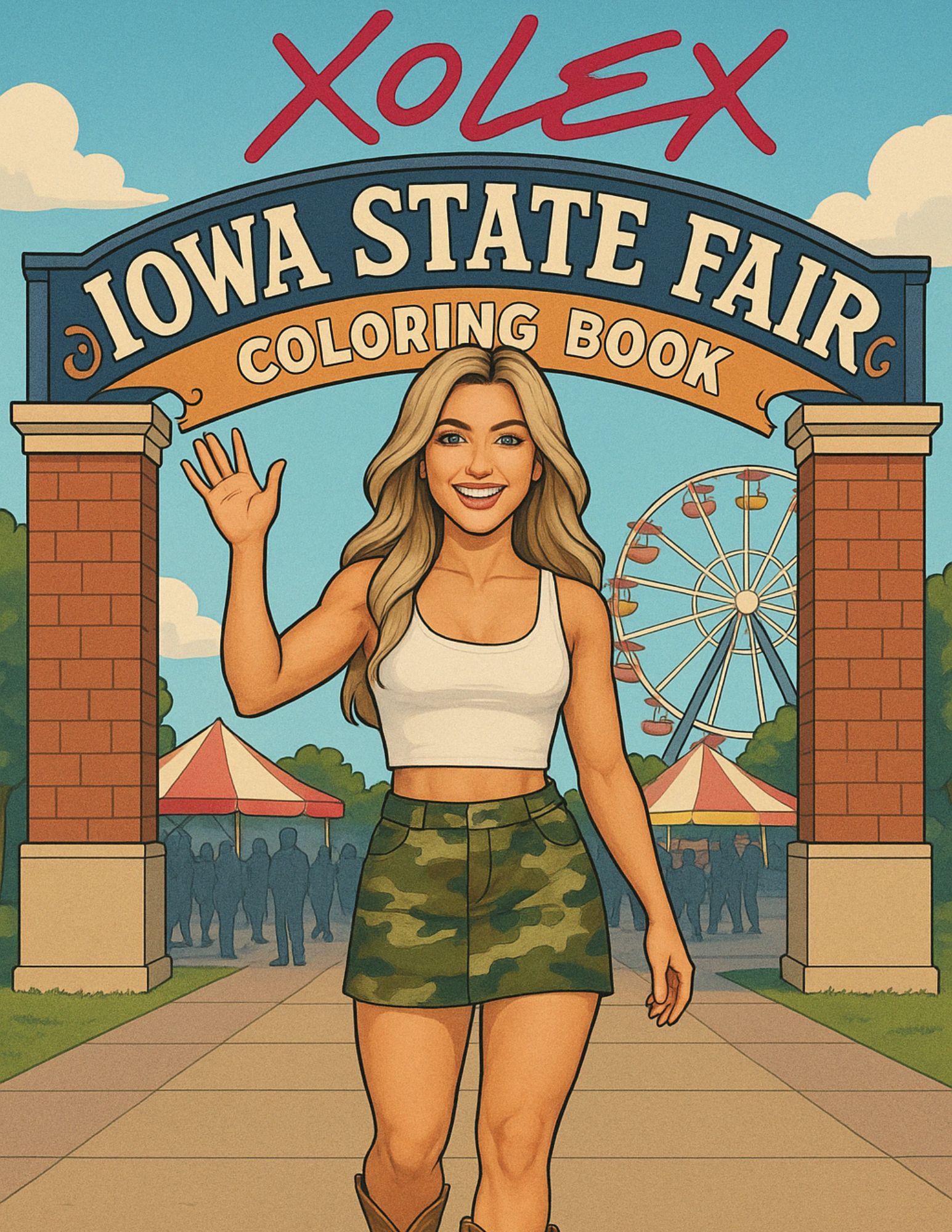 XOLEX OFFICIAL Coloring Book