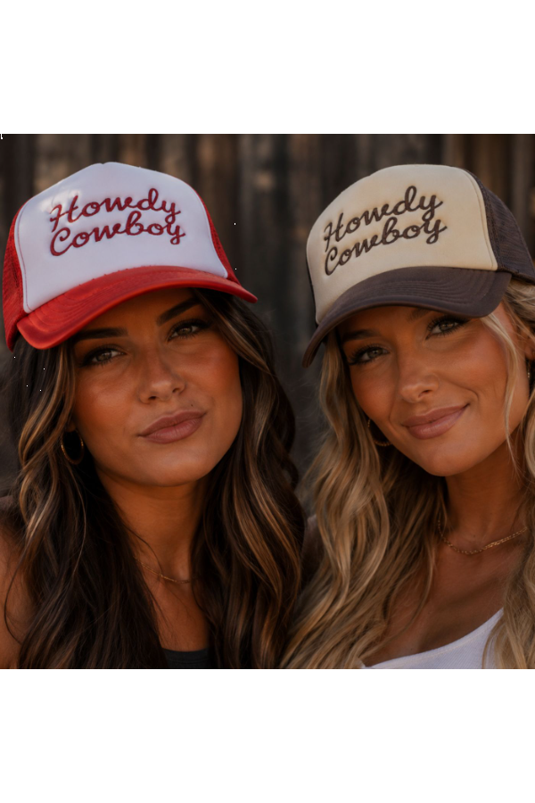 Howdy Cowboy Foam Hat